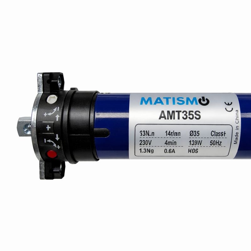 MATISMO AMT35S Rohrmotor für 40-mm-Welle mit 13 Nm - Hebt bis 31 kg