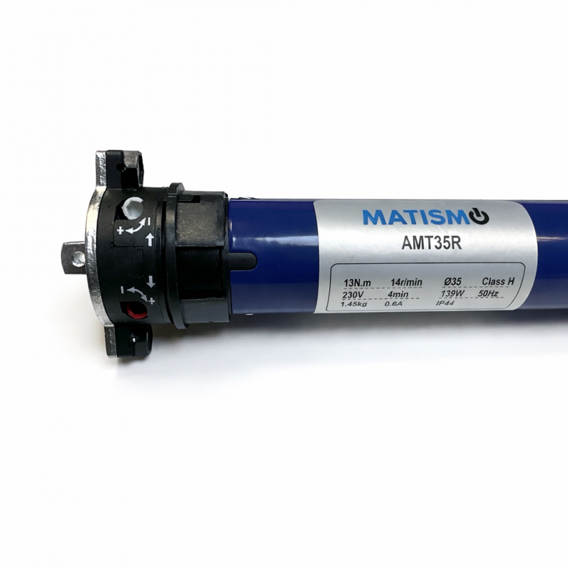 Rohrmotor für Rollläden mit Handsender AMT35R - 40 mm