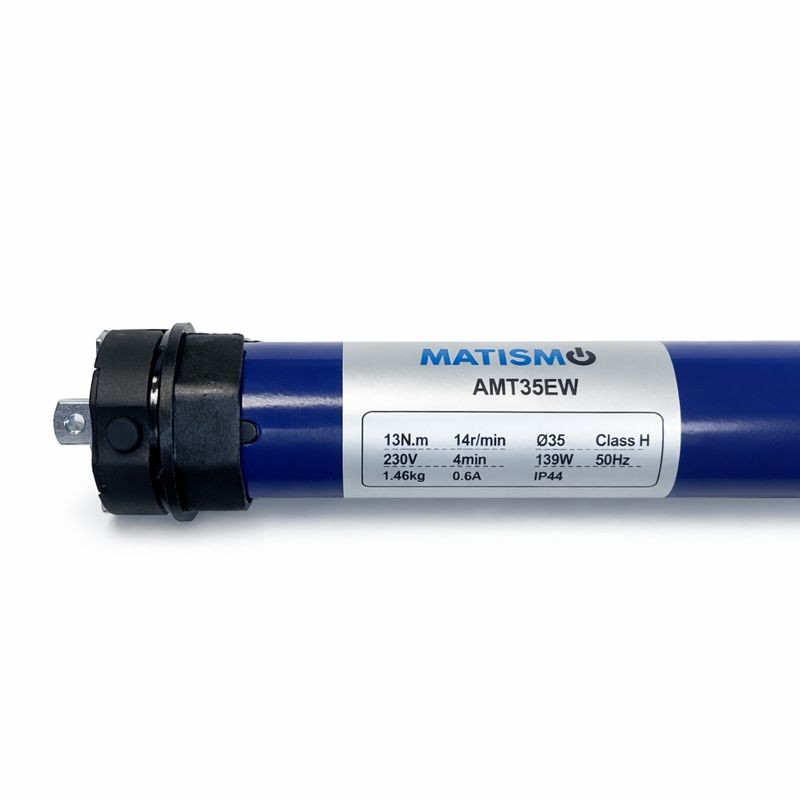 Rollladenmotor mit Handsender und integriertem WiFi - Kompatibel Smart Life oder Tuya