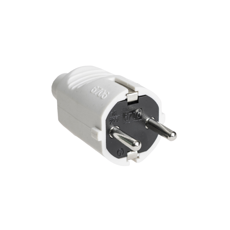 Stecker für Steckdose von Rollläden, Rollos und Markisen.