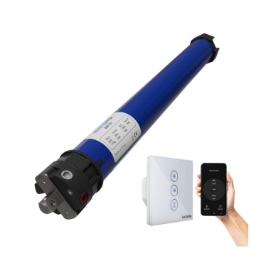 Rohrmotor für Rollläden + WiFi-Schalter - 40-mm-Welle
