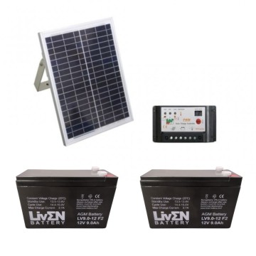 Solar-Set für Drehtormotor MATISMO AMB