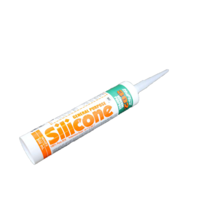 Silikone und Schrauben